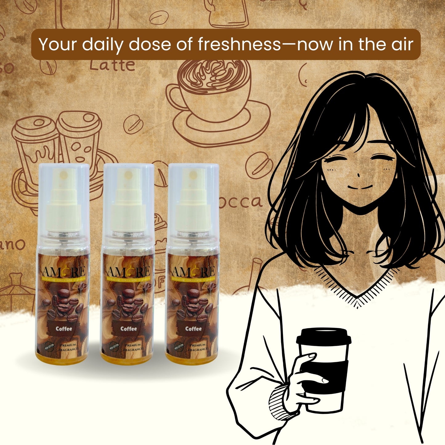 Coffee Multi-Purpose Air Freshener