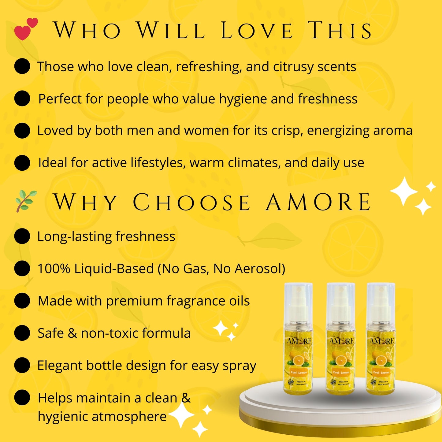 Cool - Lemon  Multi-Purpose Air Freshener