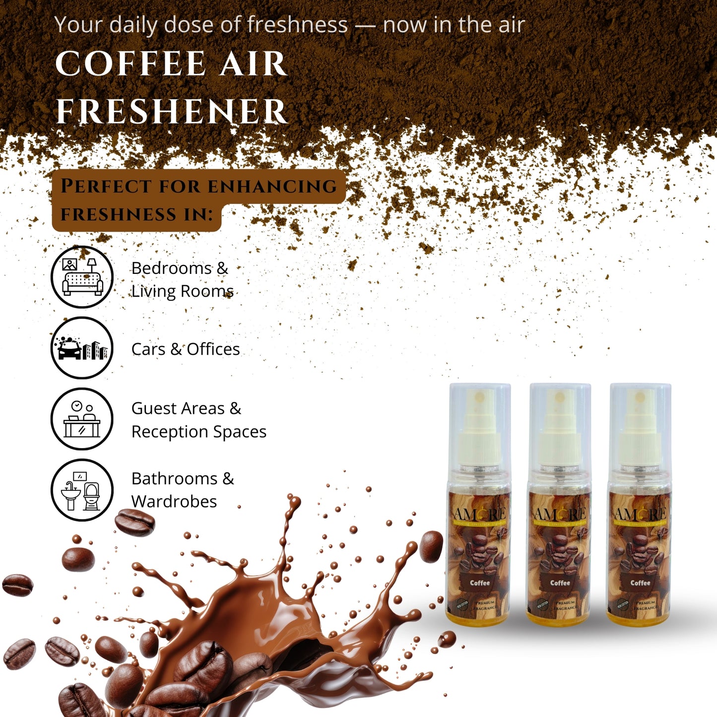 Coffee Multi-Purpose Air Freshener