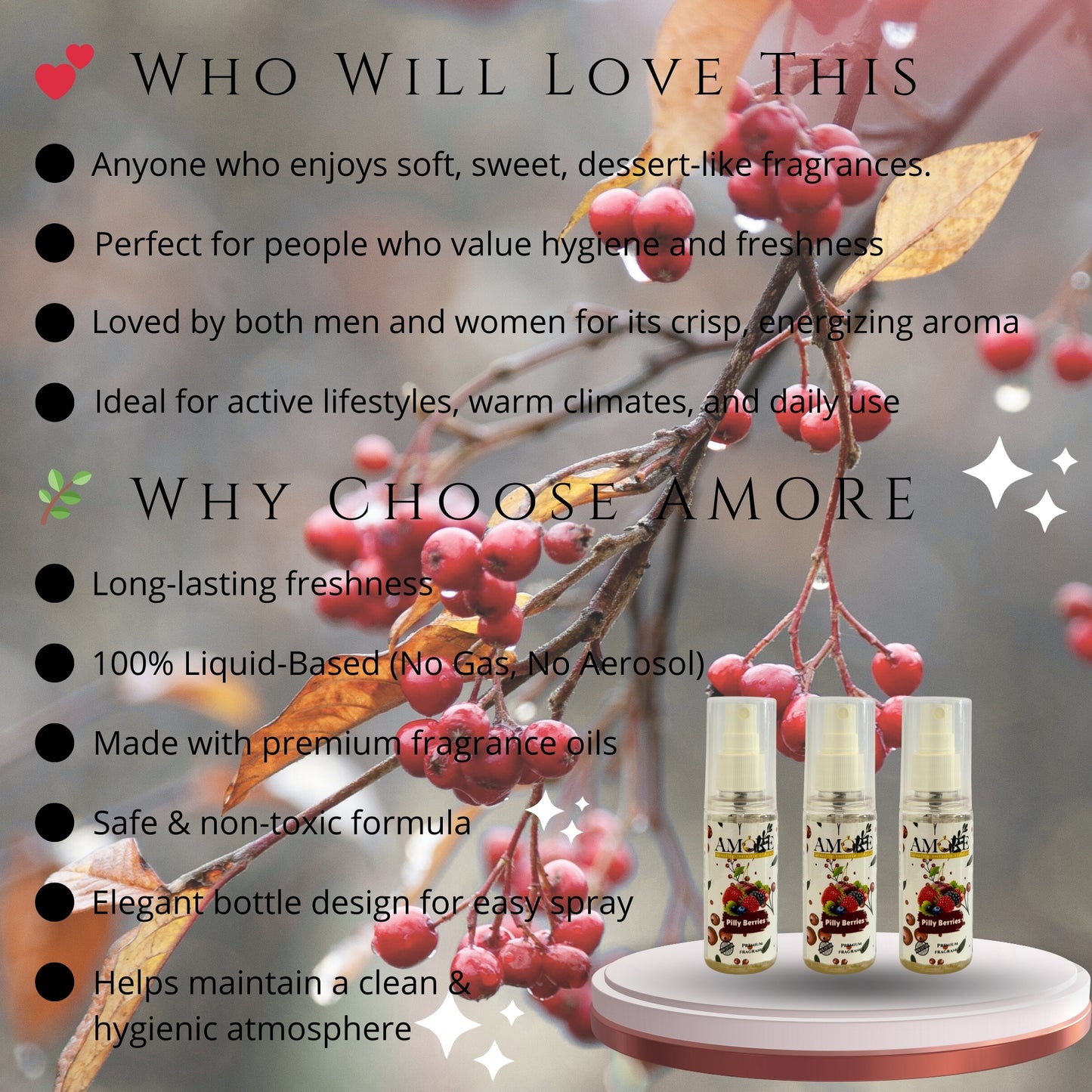 Pilly Berries Multi-Purpose Air Freshener