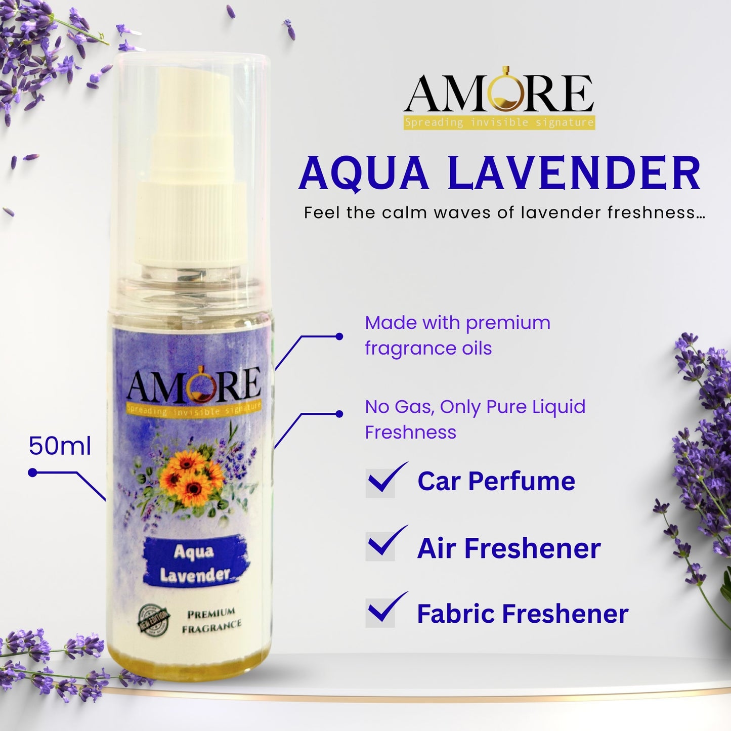 Aqua Lavender Multi-Purpose Air Freshener